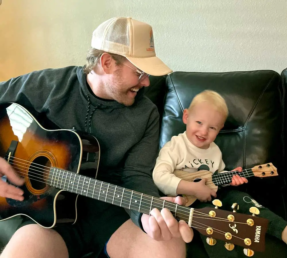 Dallin w/ son